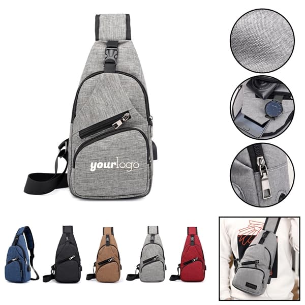 Anti Theft Sling Bag